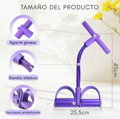 Bandas Elasticas Resistencia Con Pedal