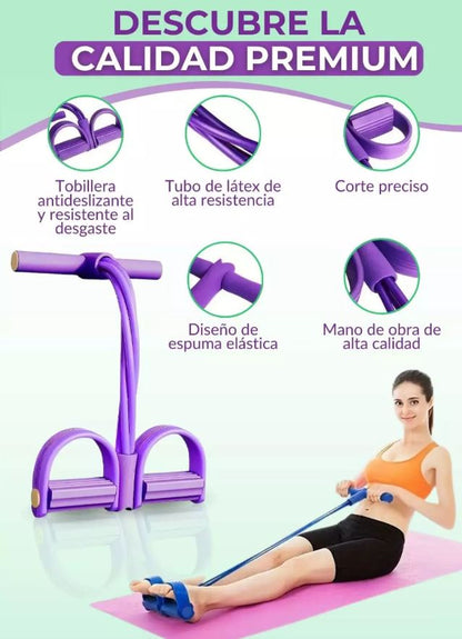 Bandas Elasticas Resistencia Con Pedal