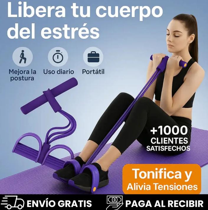 Bandas Elasticas Resistencia Con Pedal