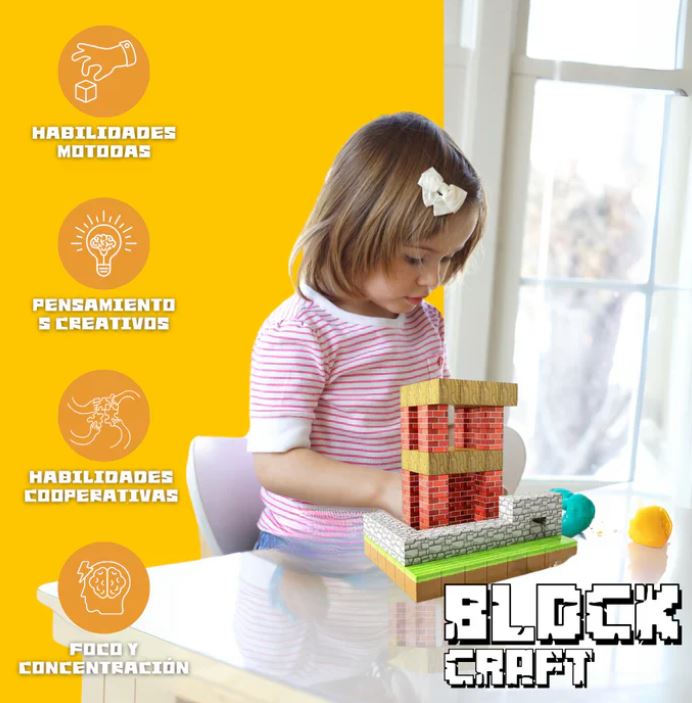 BlockWorld Magnéticos™ l BLOQUES 75 PIEZAS