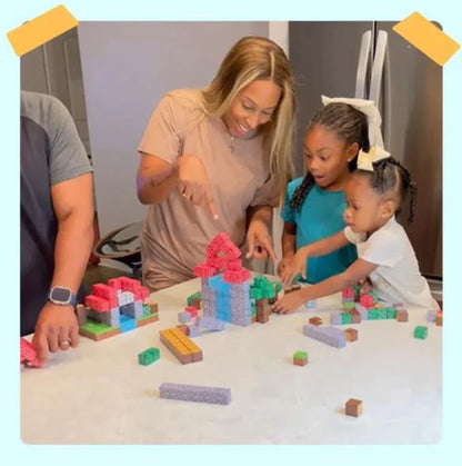 BlockWorld Magnéticos™ l BLOQUES 75 PIEZAS