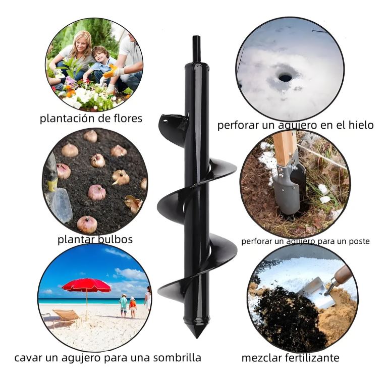 Brocas Ahoyador Para Plantar Jardin