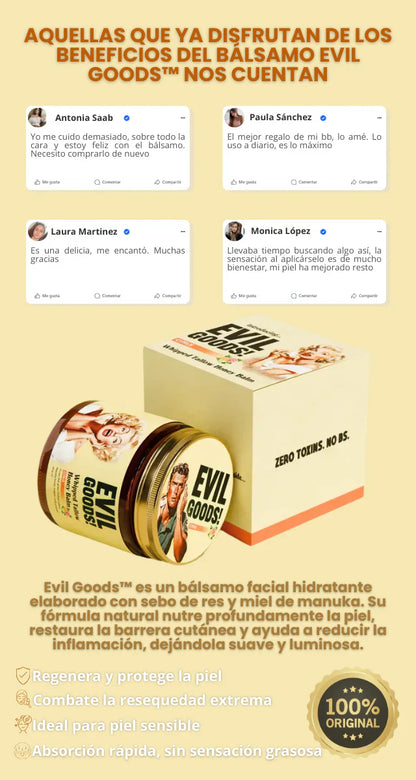Evil Goods™ — Nutrición natural diaria para una piel sana y luminosa
