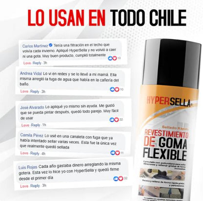 HyperSella — Spray impermeabilizante que