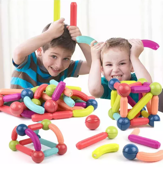 🧬 Bloques magnéticos 36 PCS 🏗️