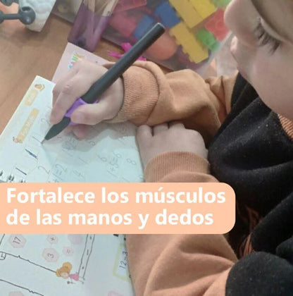Magic Books - Set de 4 Libros Mágicos Caligrafía Montessori 📚🖋️