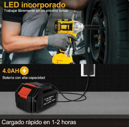 LLAVE IMPACTO DOS BATERIAS DE 48V