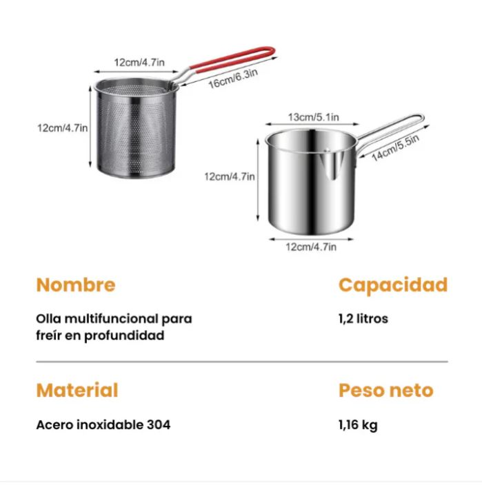 Olla Freidora Multiusos ChefPro™