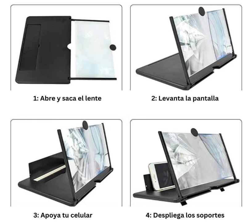 AmplificadorMax®  - Pantalla HD para Celular