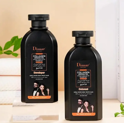 Shampoo Colorante Tinte Cubre Canas