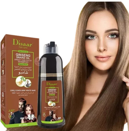 Shampoo Colorante Tinte Cubre Canas