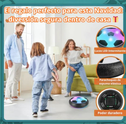 HoverBall LED™ l Pelota Plana De Fútbol Flotante Led
