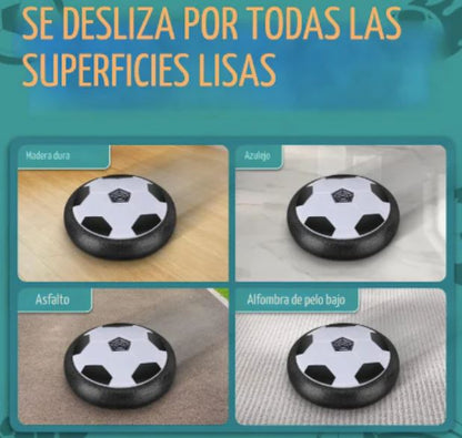 HoverBall LED™ l Pelota Plana De Fútbol Flotante Led