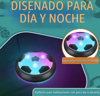 HoverBall LED™ l Pelota Plana De Fútbol Flotante Led