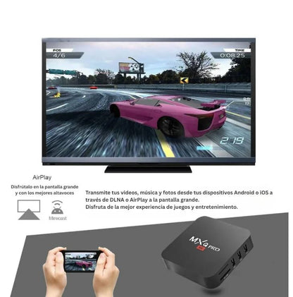 TV BOX  DECODIFICADOR  5G, 4K