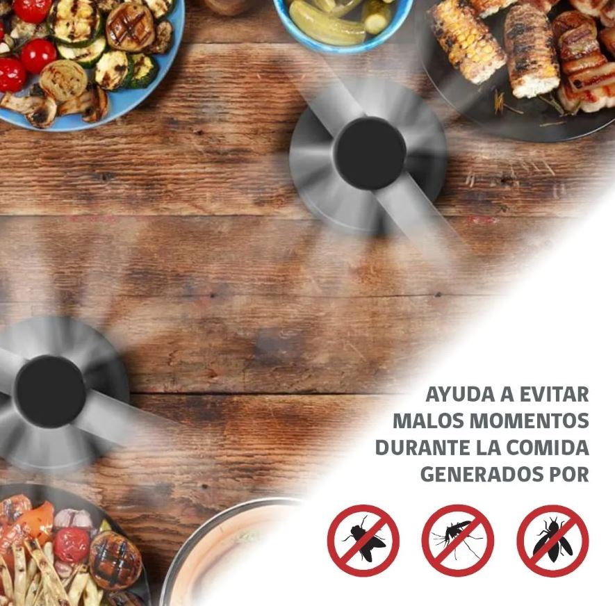 Ventilador de Mesa l Repelente de Moscas