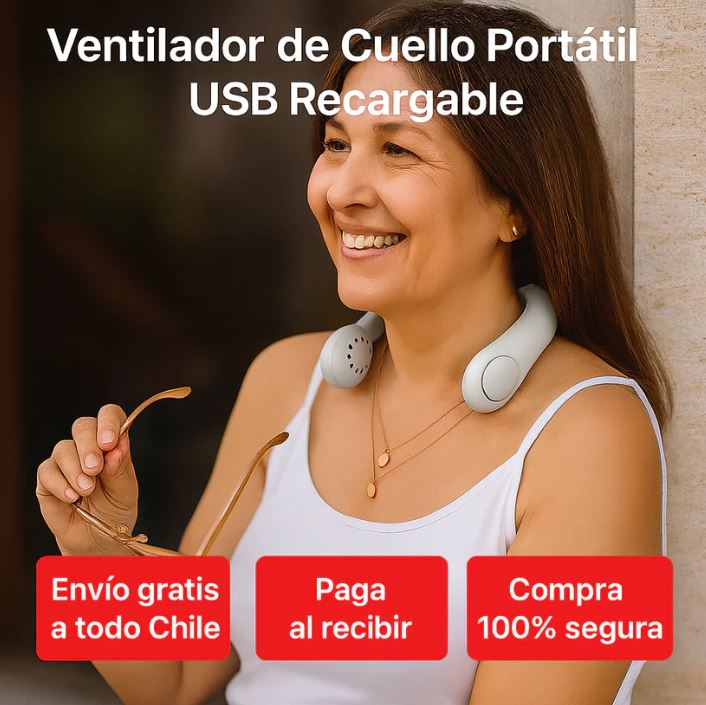 Ventilador de cuello l FreshNeck Air™